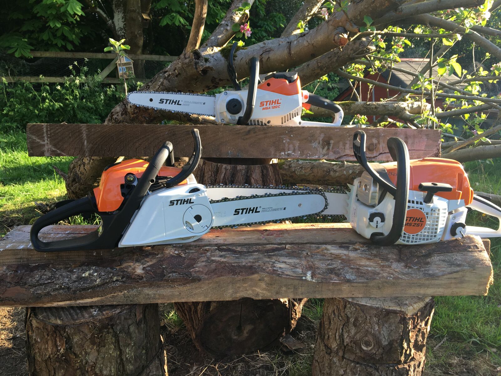 Apple iPhone 6s sample photo. Stihl, chainsaw, saw photography