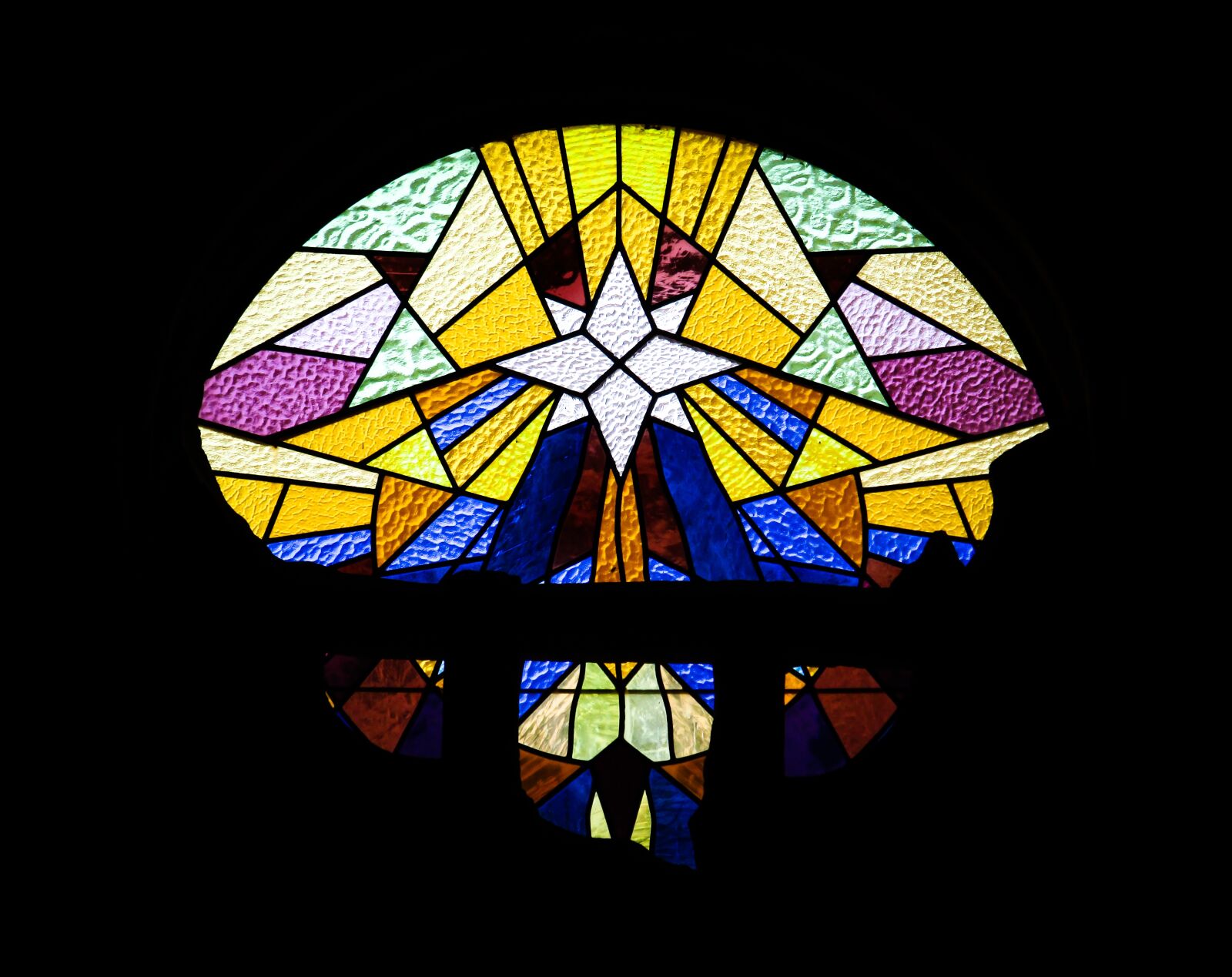 Canon PowerShot SX410 IS sample photo. Stained glass window, religion photography