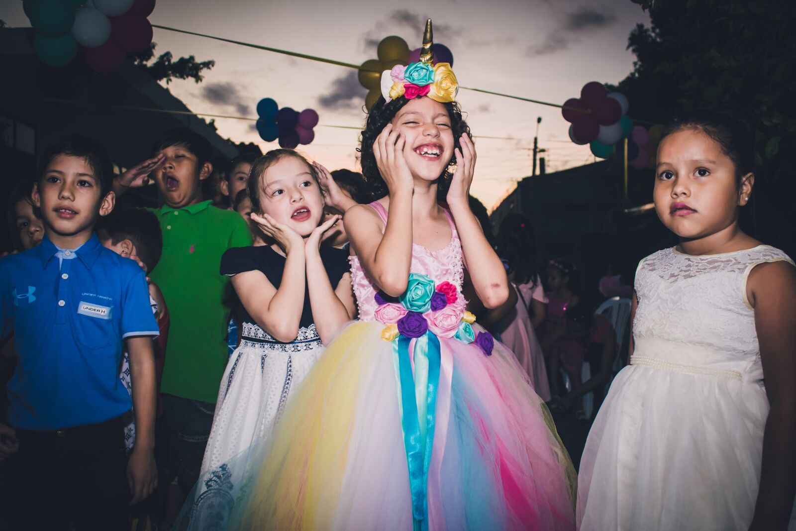 Nikon D5300 sample photo. Children, party, colors photography