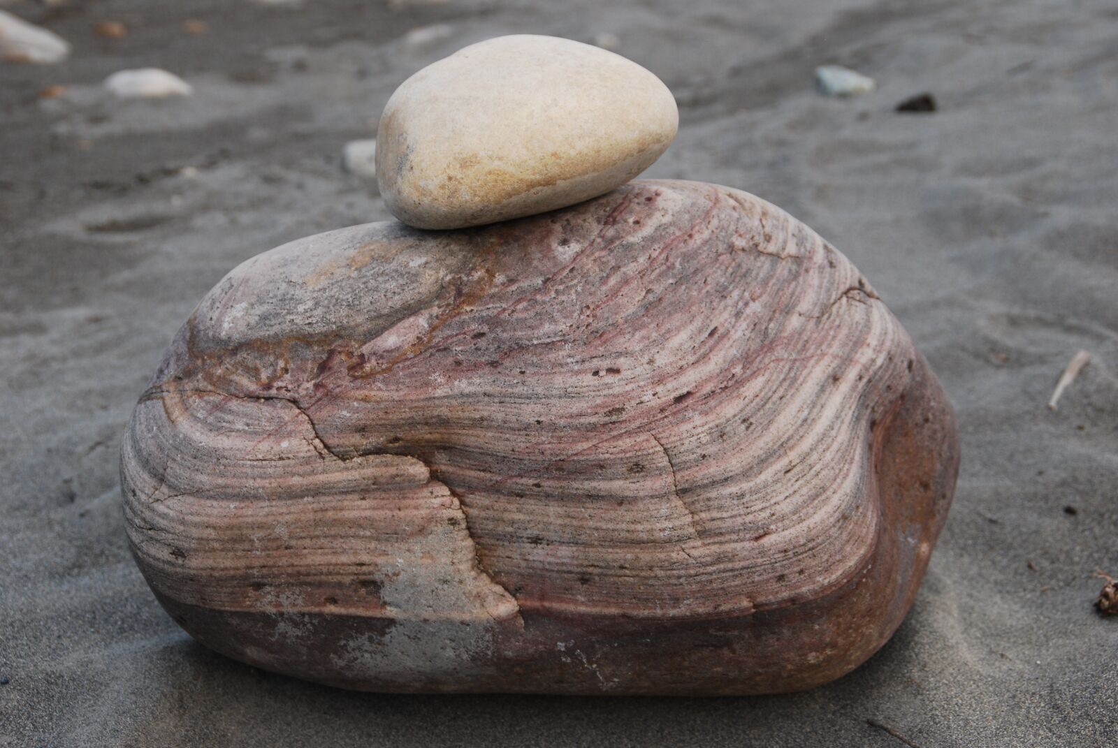Nikon D60 sample photo. Stone, textured, reddish photography