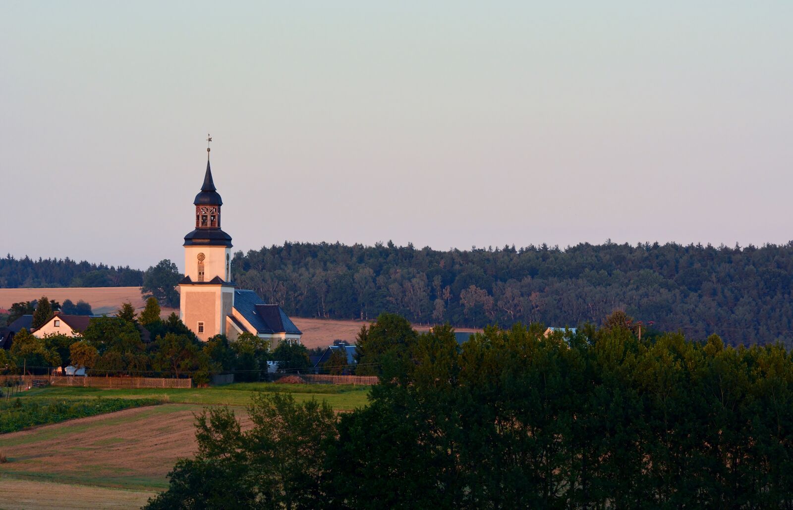 Nikon D5200 sample photo. Landscape, thuringia germany, village photography