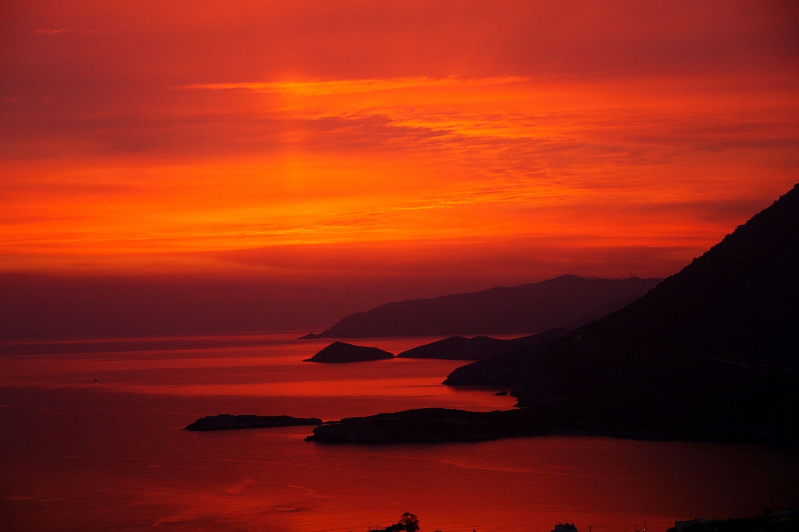 Sony Alpha QX1 sample photo. Island, sunrise, crete photography