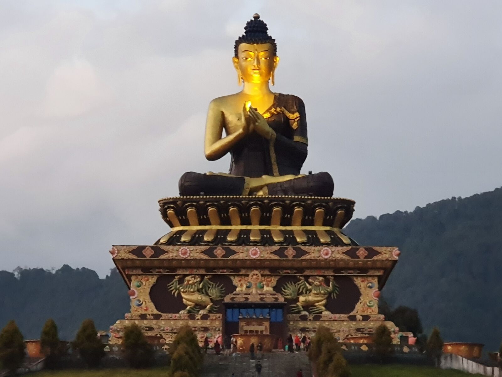 Samsung Galaxy S10 sample photo. Buddha statue, ravangla, sikkim photography
