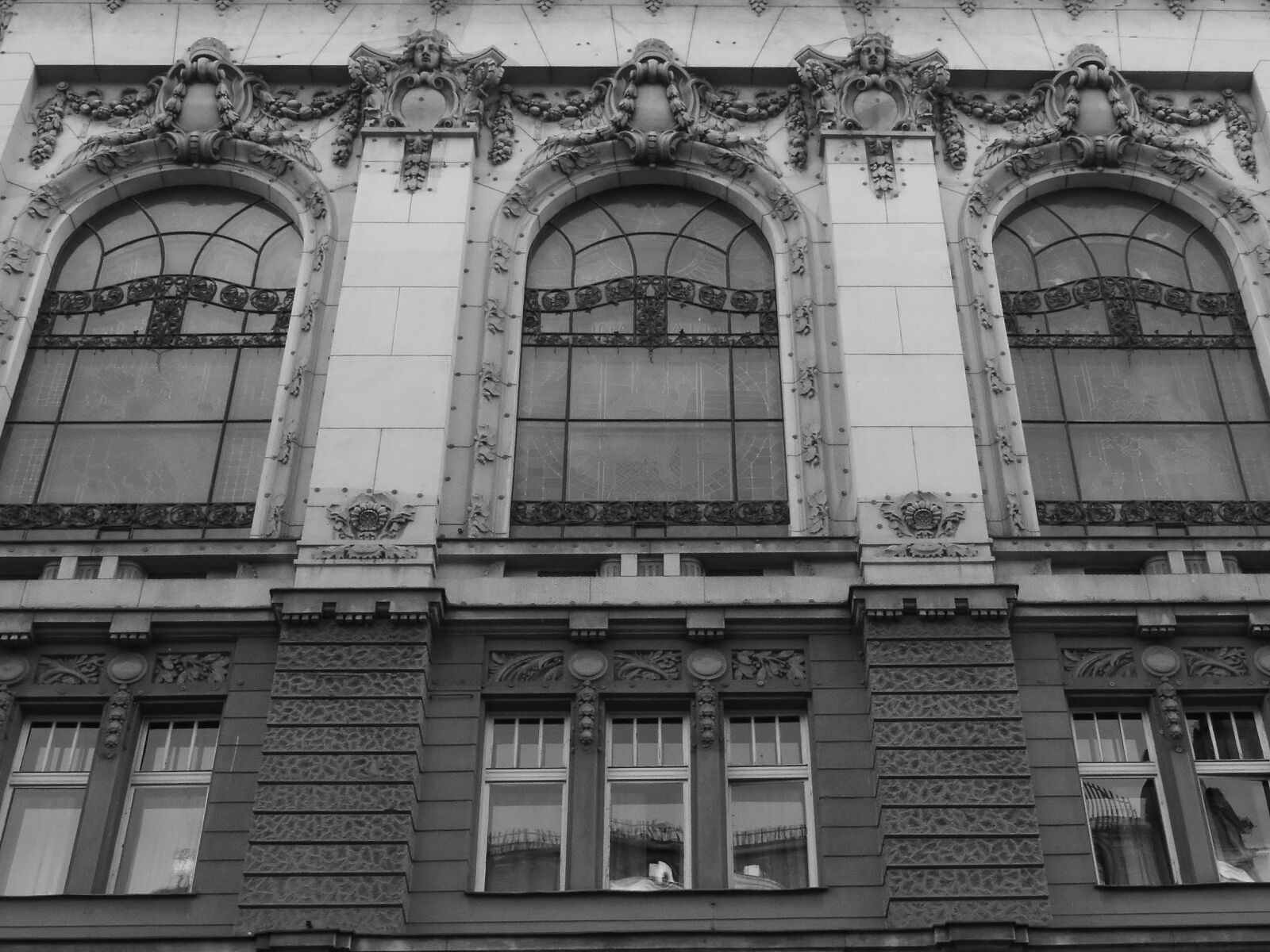 Nikon D5500 sample photo. Black and white, facade photography