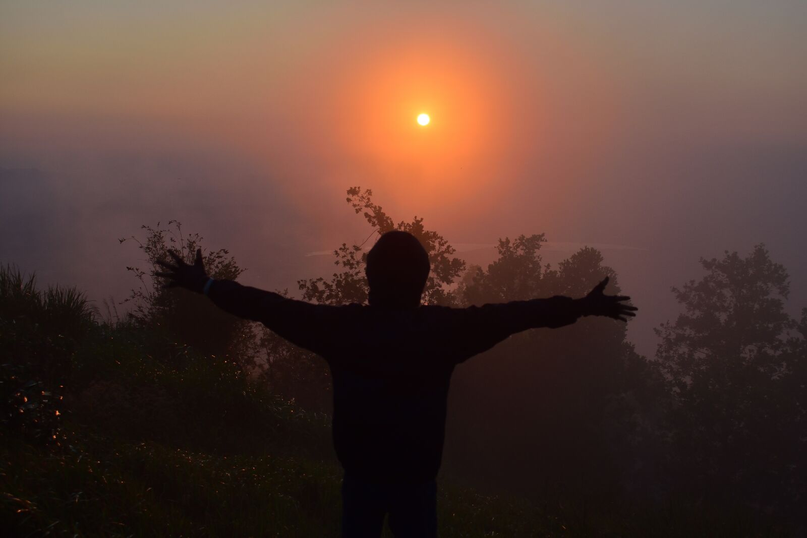 Nikon D3400 sample photo. Sunset, sun light, sun photography