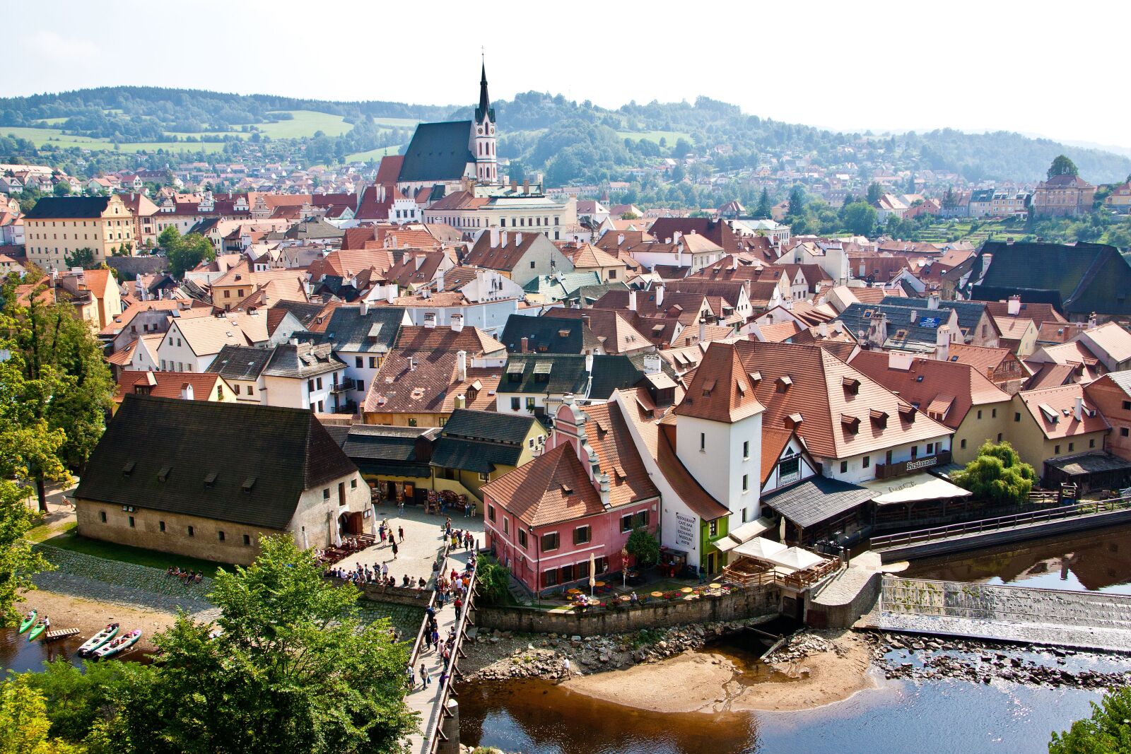 Canon EOS 500D (EOS Rebel T1i / EOS Kiss X3) sample photo. Czech republic, krumlov, view photography