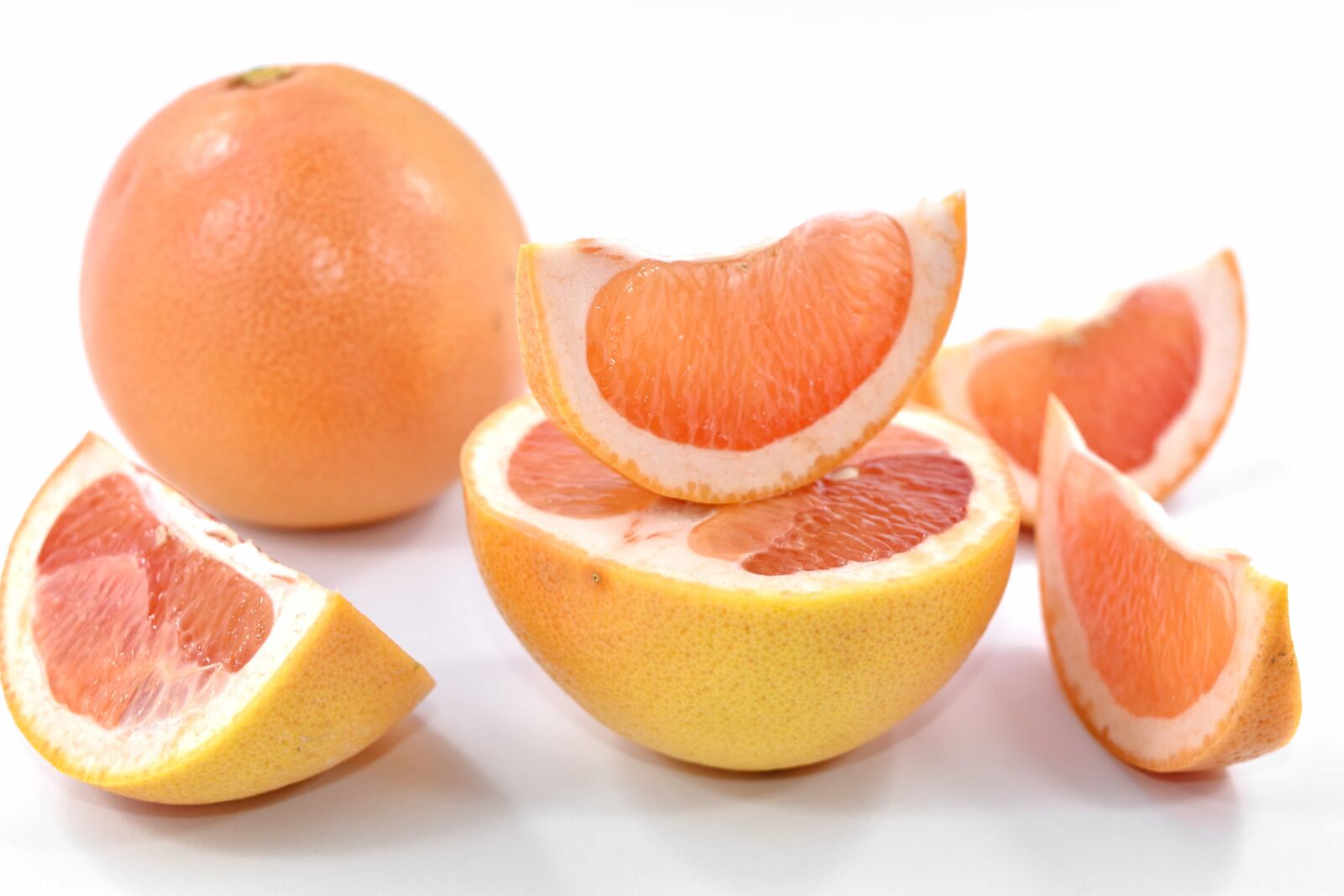 Nikon D5500 sample photo. Antioxidant, fruit, grapefruit, slices photography
