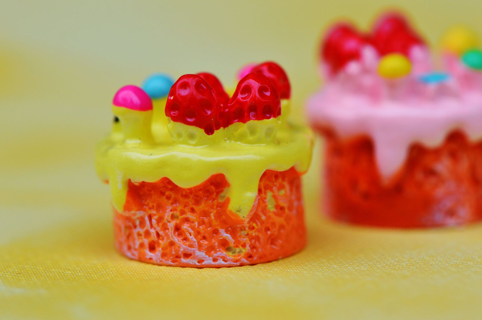 Nikon D3200 sample photo. Cupcake, cake, miniature photography