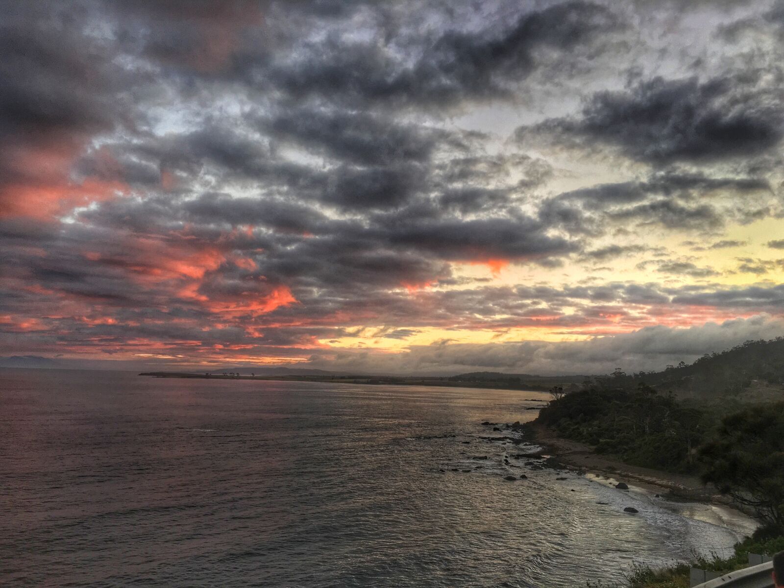 Apple iPhone 6s sample photo. Sunset, coastline, coastal photography