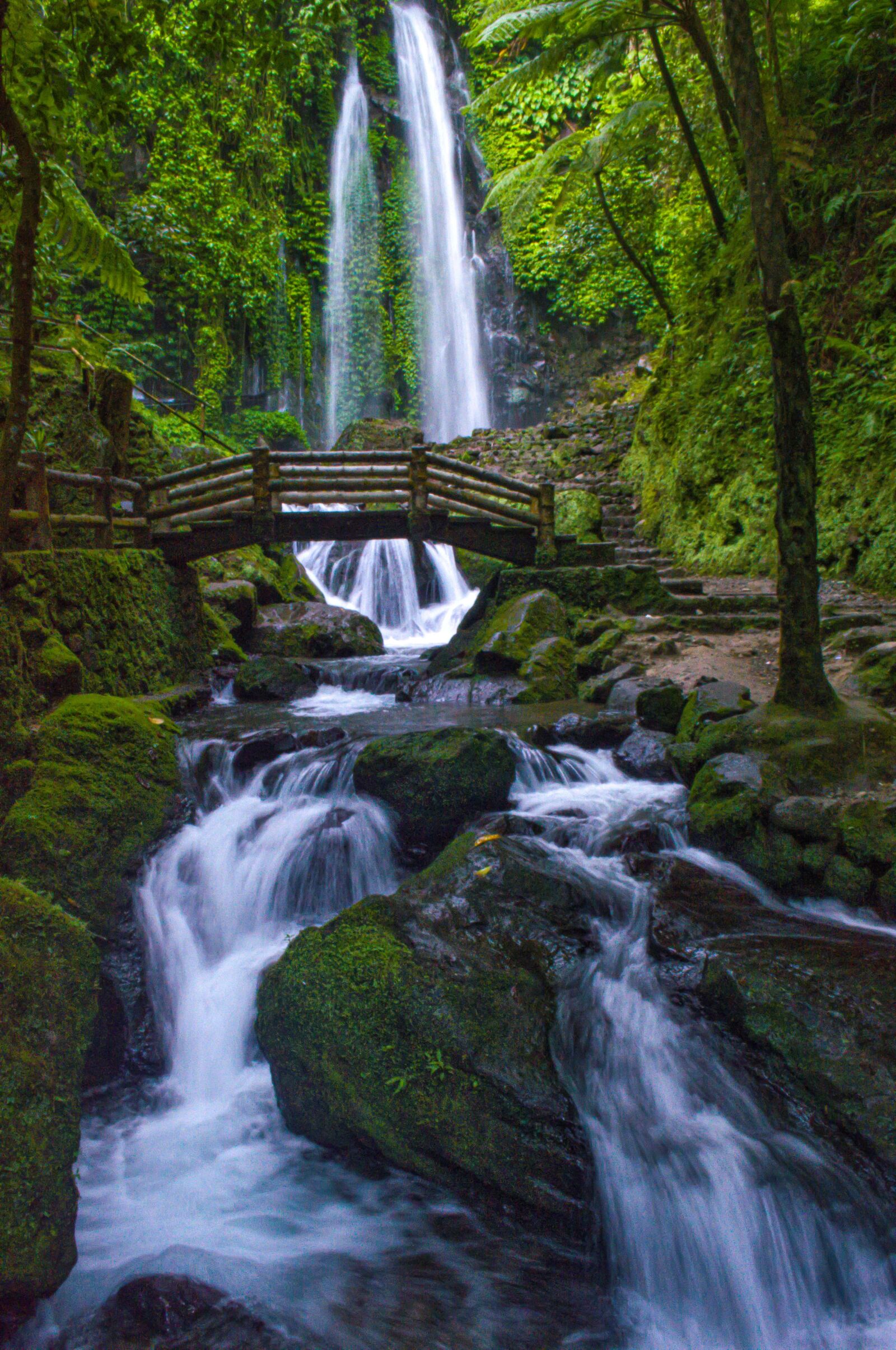Nikon D3200 sample photo. Nature, landscape, waterfall photography