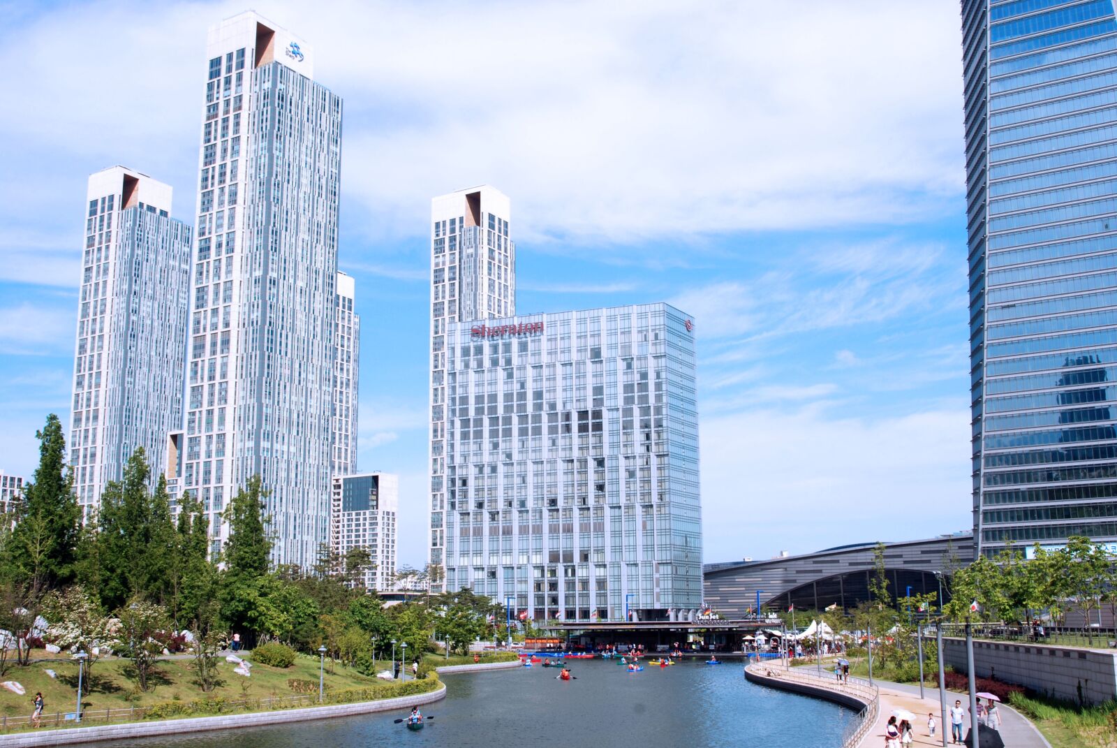 Nikon D80 sample photo. New songdo city, central photography