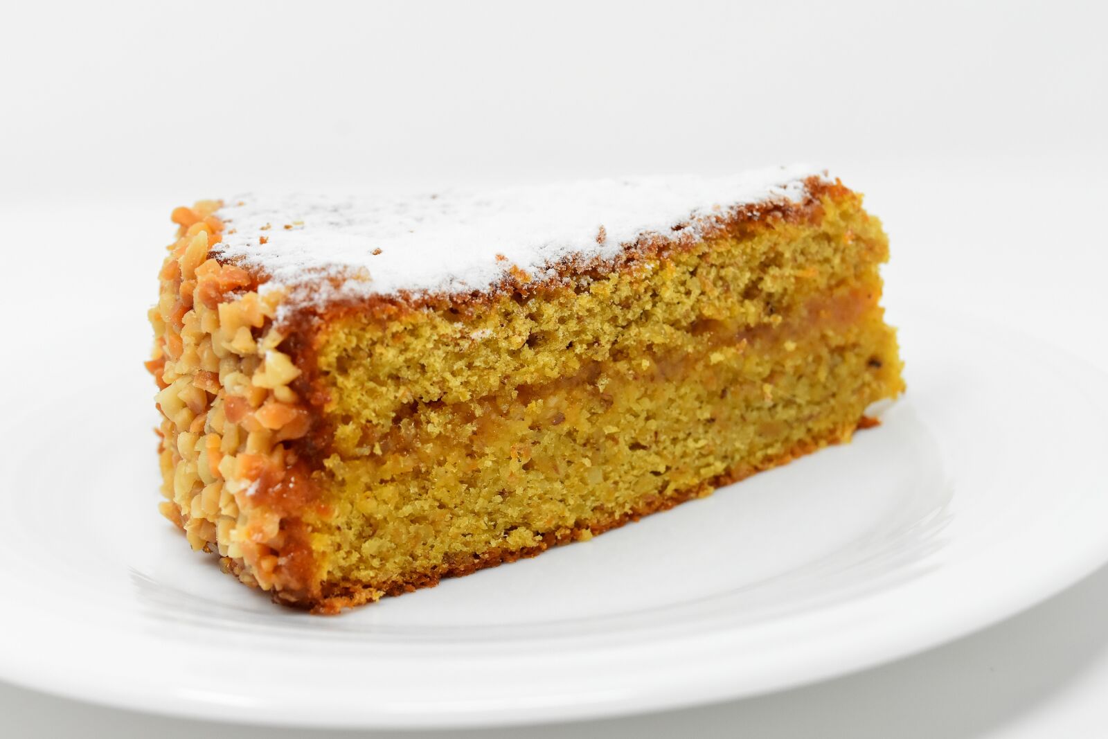 Nikon D7200 sample photo. Cake, carrot cake, delicious photography