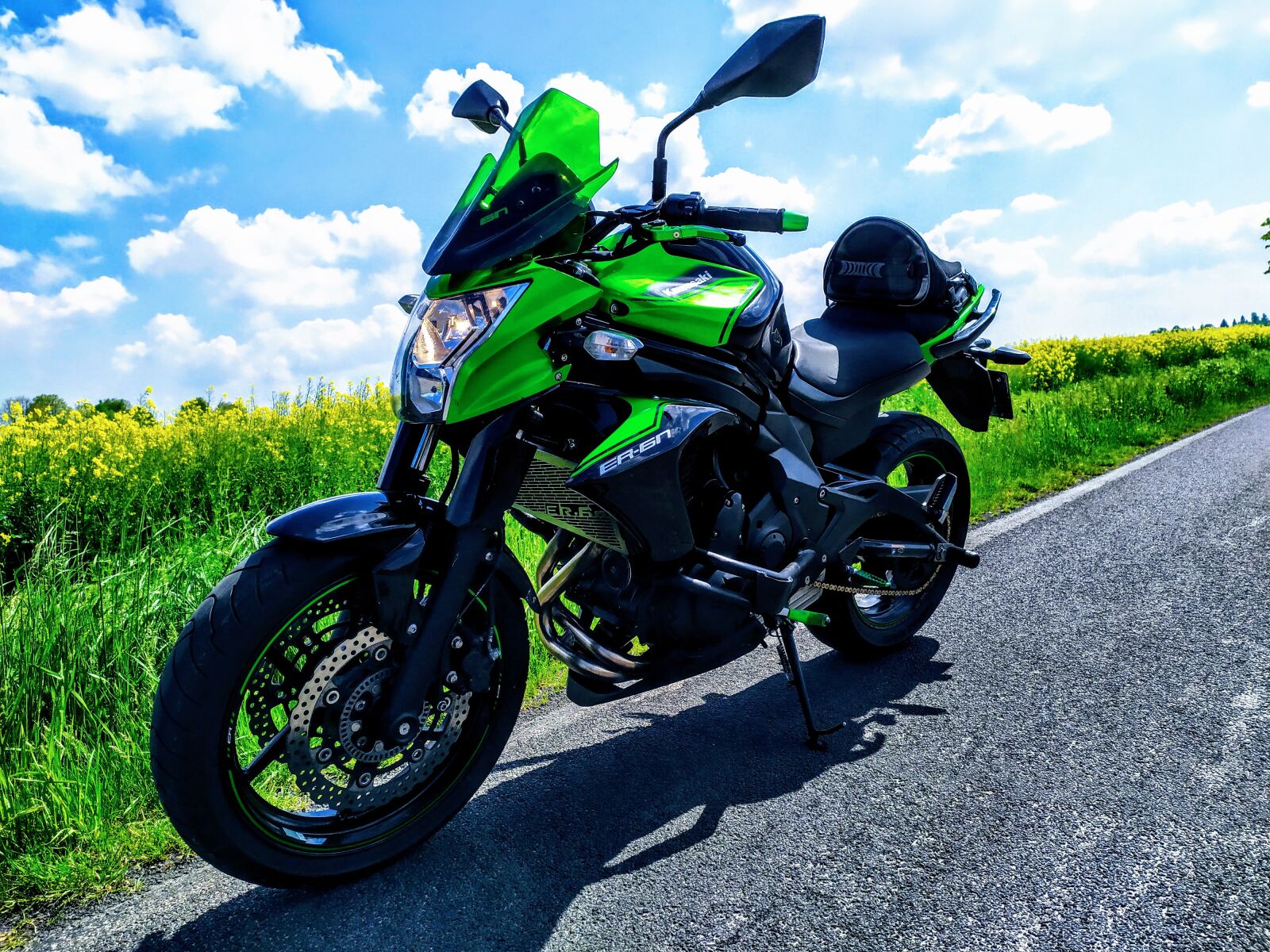 Xiaomi Redmi Note 7 sample photo. Moto, kawasaki, motorcycle photography