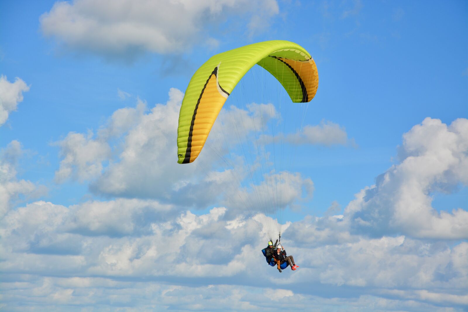 Nikon D5200 sample photo. Paragliding, paraglider, adventure photography