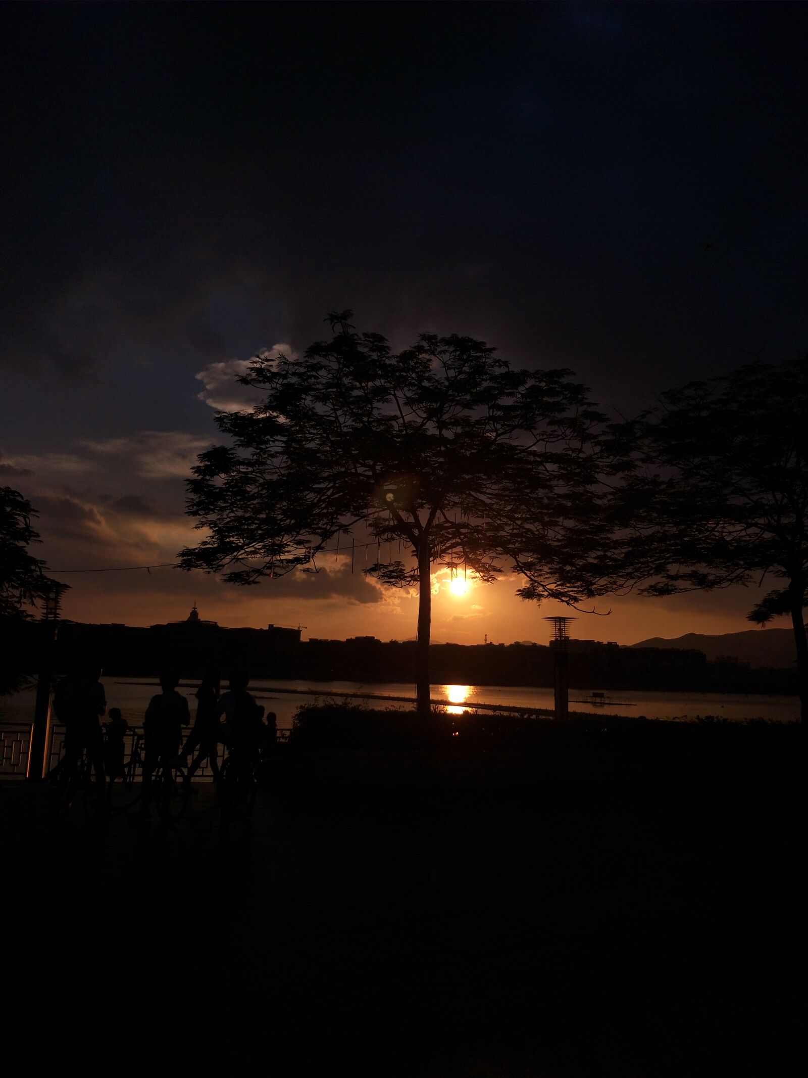 OPPO R9ST sample photo. Dawm, sunset, orange photography