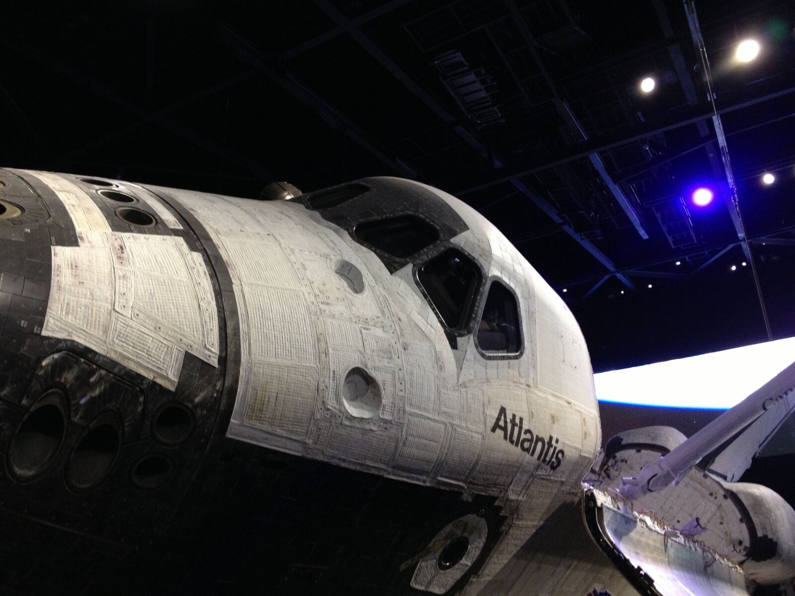 Apple iPhone 4S sample photo. Space shuttle atlantis, nasa photography