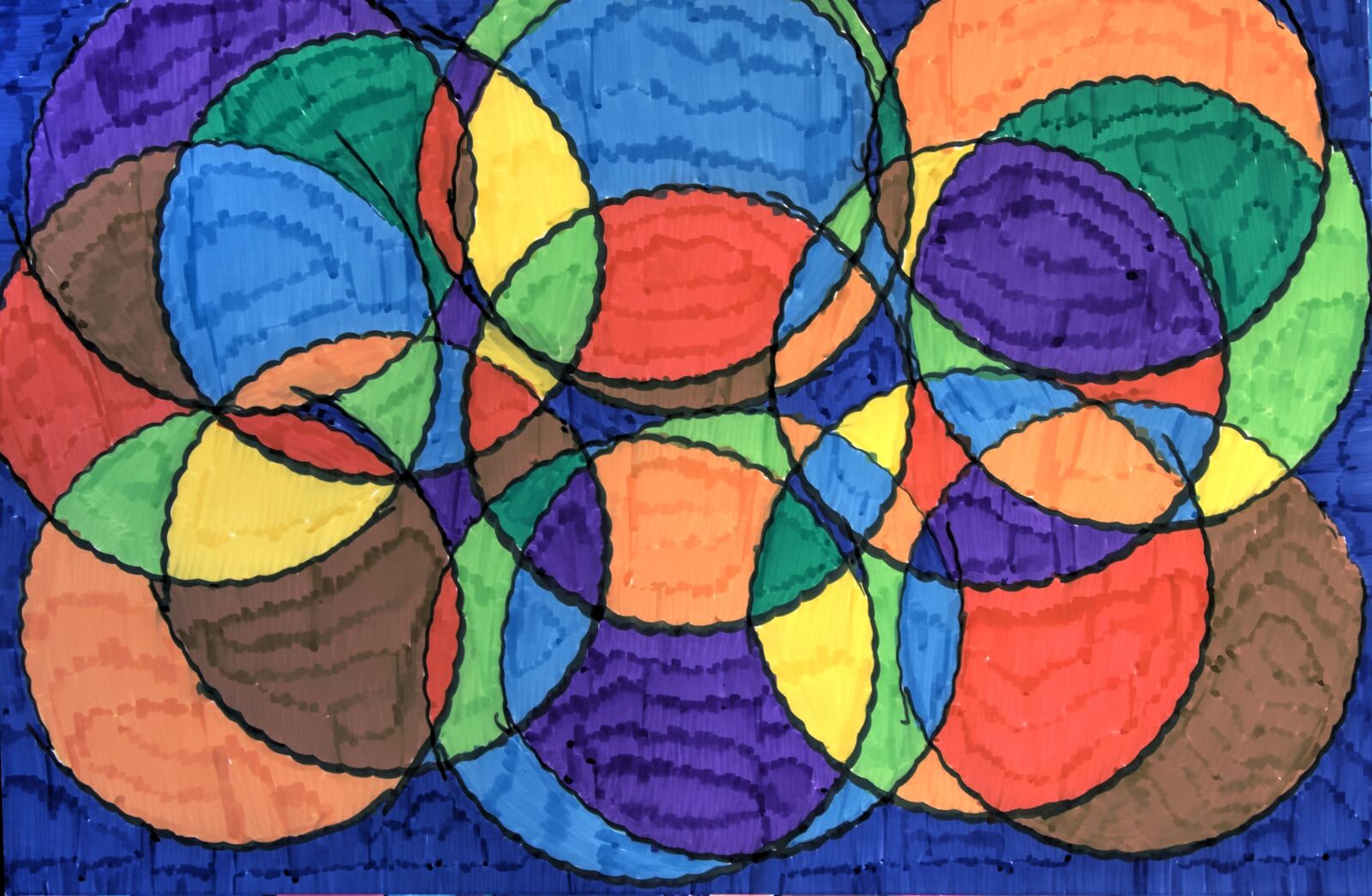 Nikon D5200 sample photo. Background, paper, felt pens photography