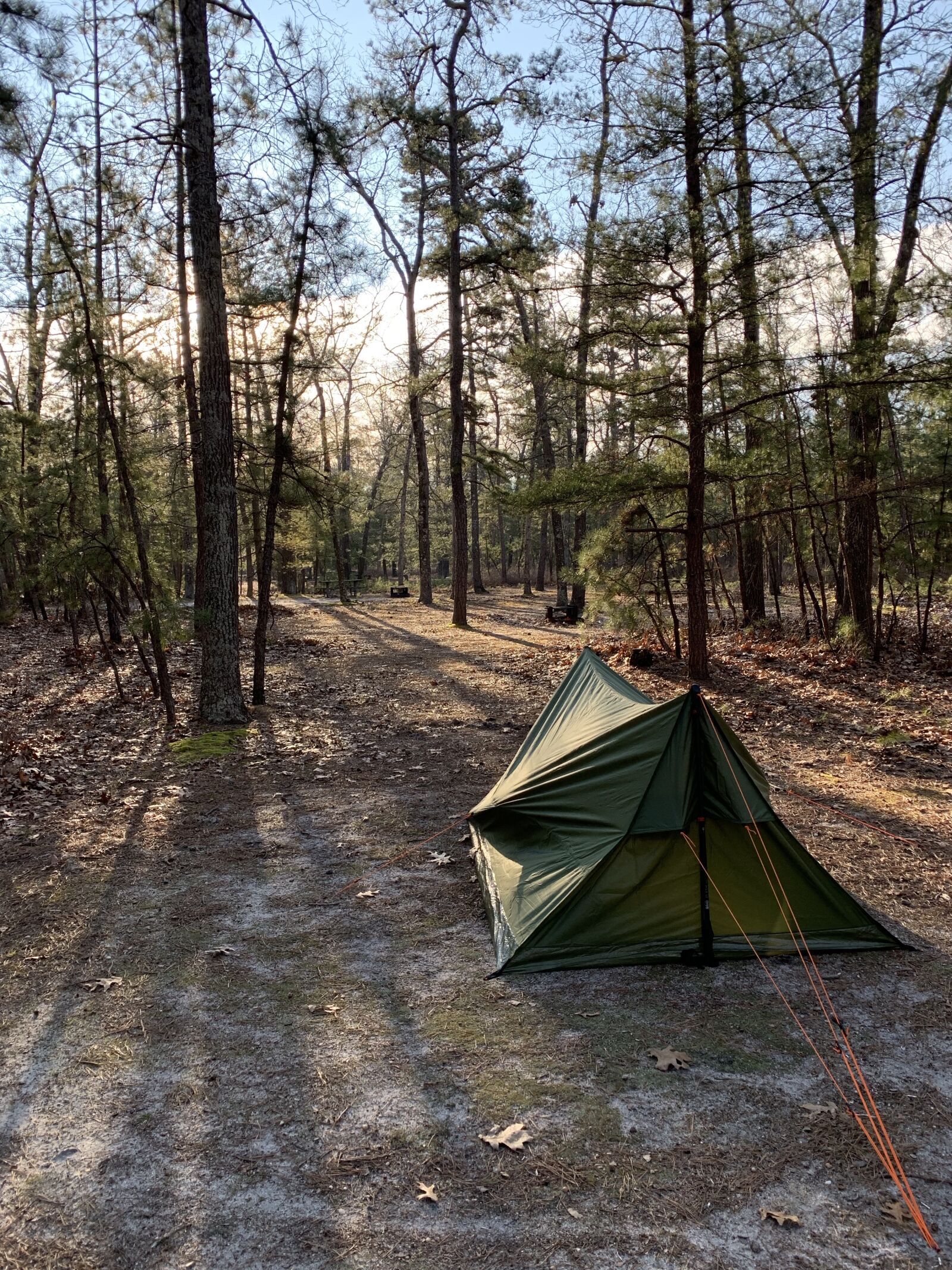 Apple iPhone XS sample photo. Tent, camping, new jersey photography