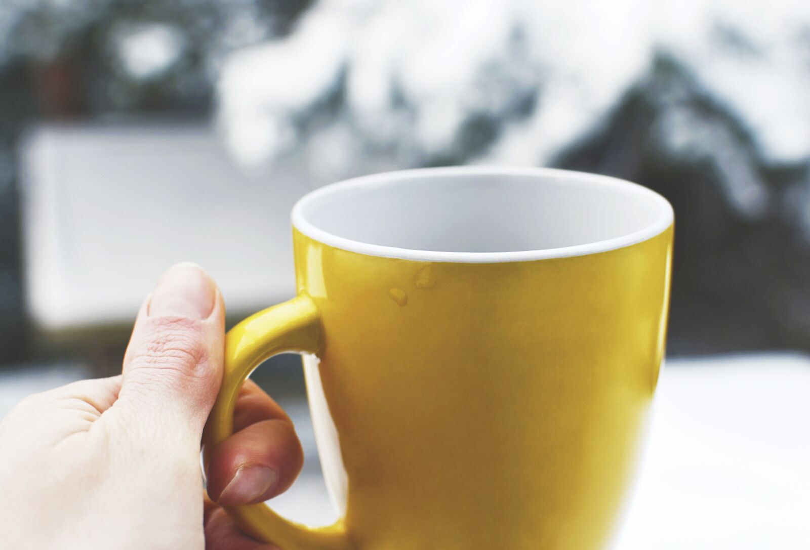 Nikon D7200 sample photo. Coffee, yellow cup, tea photography
