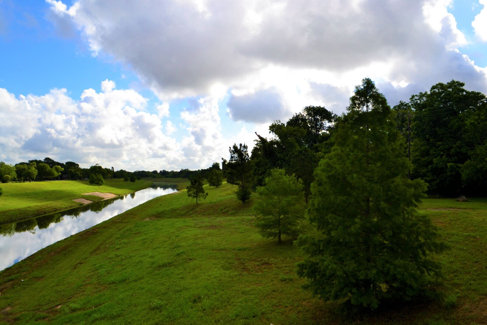 Nikon D3100 sample photo. Bayou, landscape, horizon photography