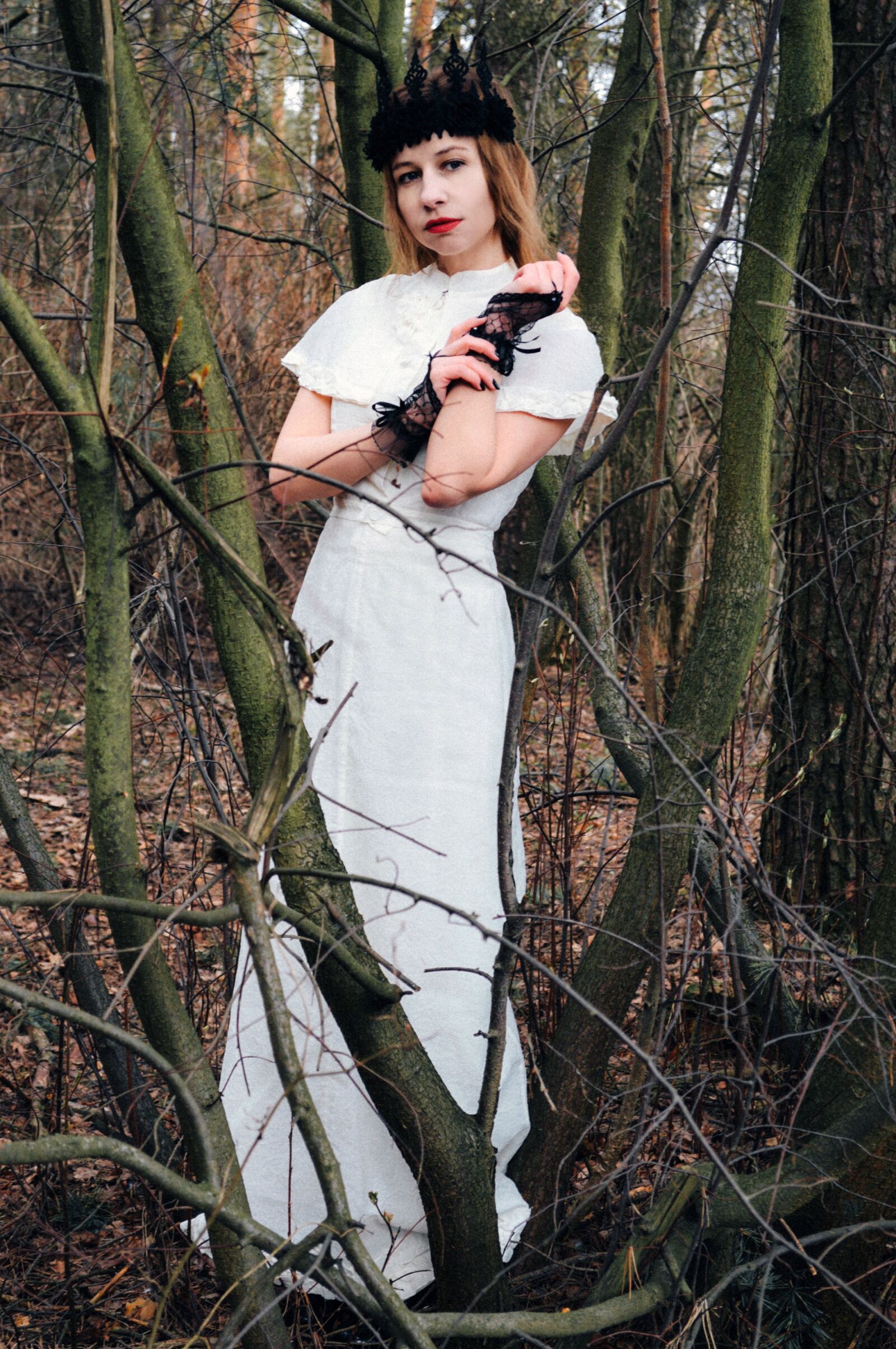 Nikon D3200 sample photo. Forest, thicket, gloomy photography