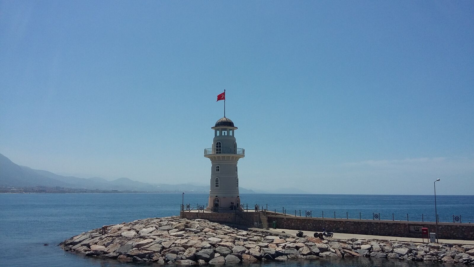 Samsung SM-A300FU sample photo. Tower, sea, lighthouse photography