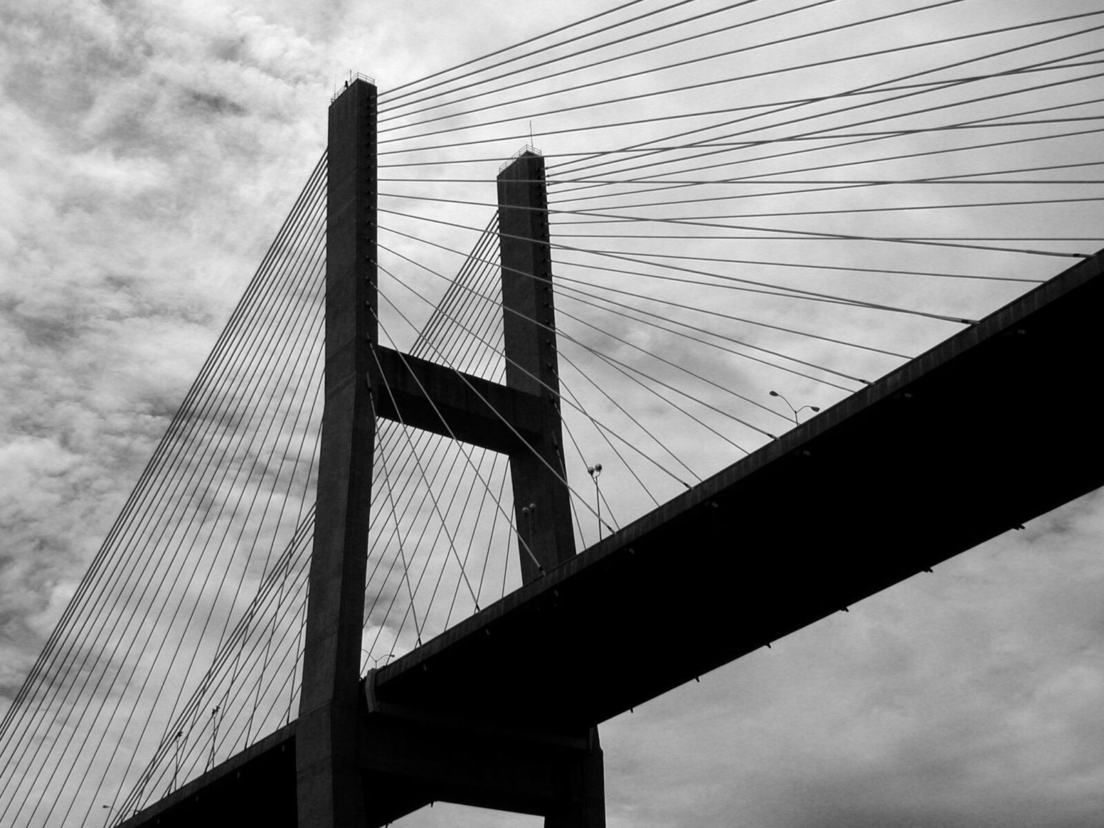 Nikon E990 sample photo. Bridge span, bridge, structure photography