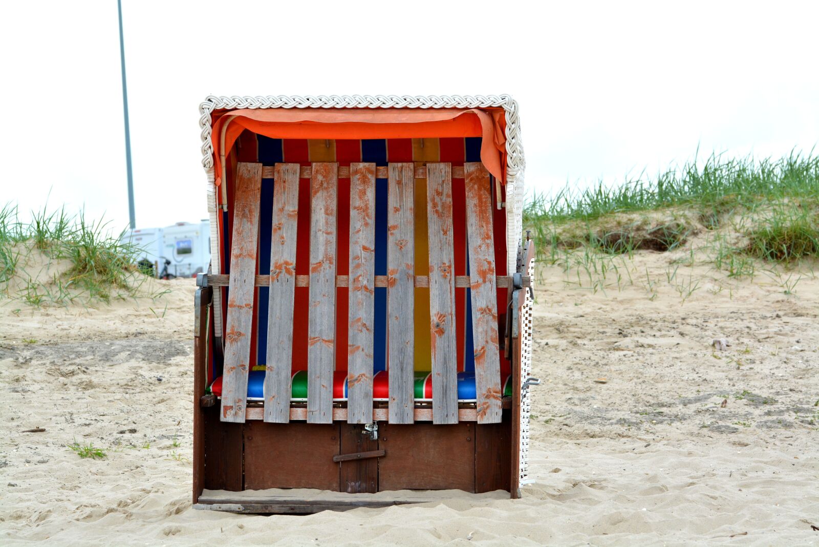 Nikon D5200 sample photo. Beach chair, beach, north photography
