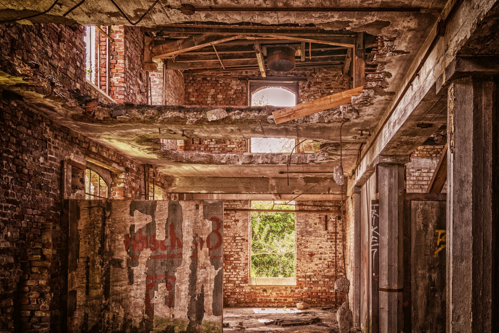 Nikon D3300 sample photo. Lost places, factory, lapsed photography