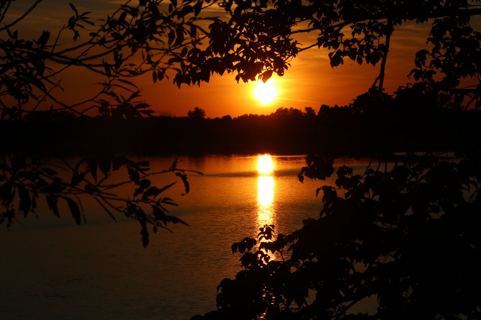 Canon EF-S 18-135mm F3.5-5.6 IS USM sample photo. Sunset, nature, lake photography