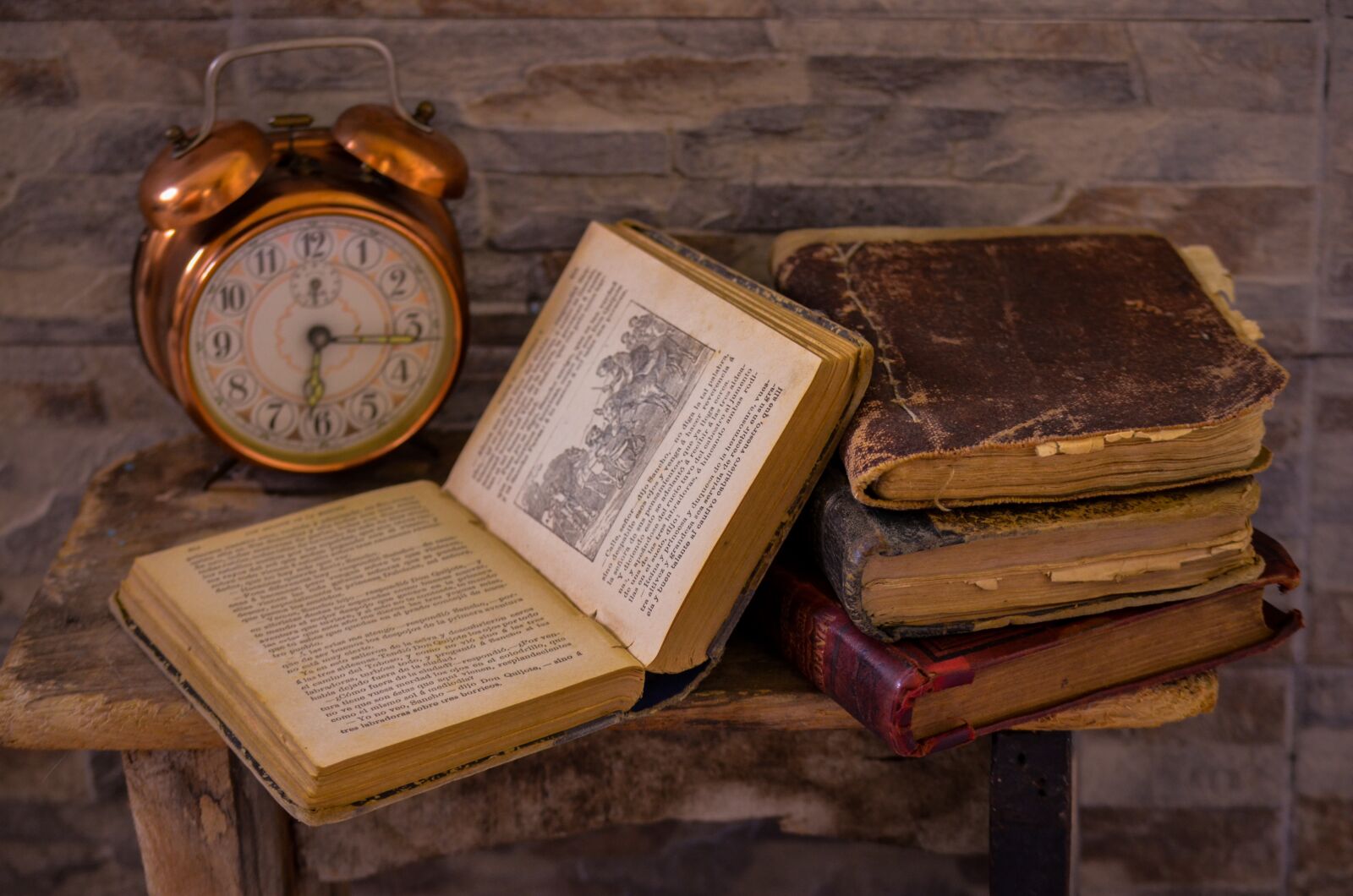 Nikon D5100 sample photo. Clock, vintage, time photography