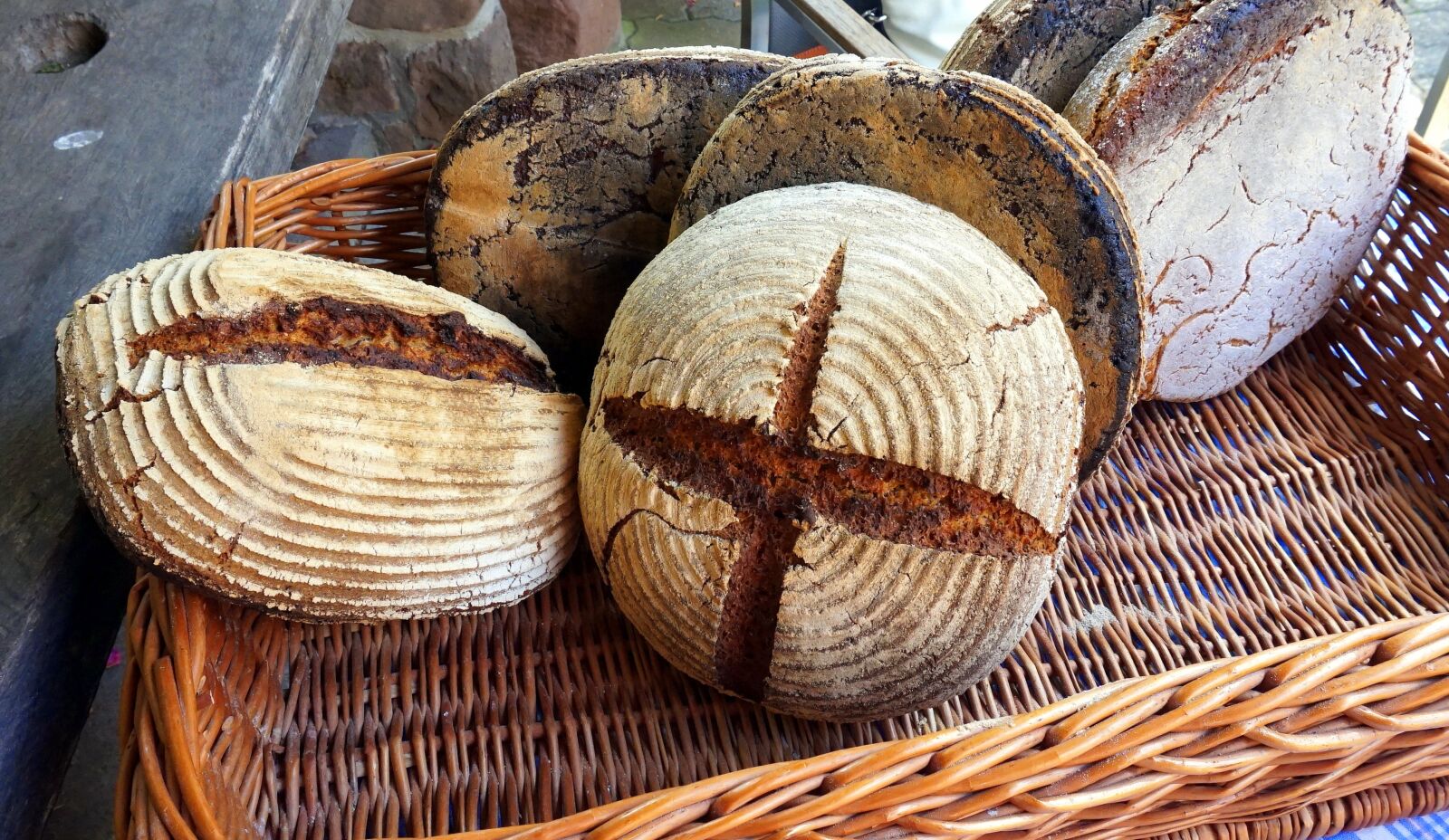Sony Alpha a5000 (ILCE 5000) sample photo. Bread baking, bread, fresh photography