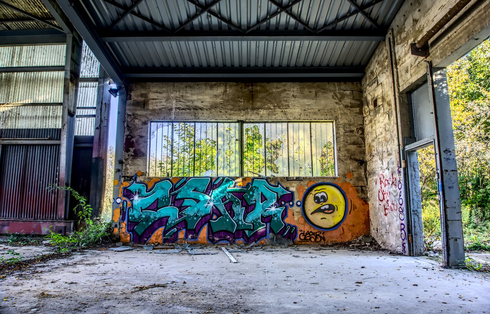 Sony E 16-50mm F3.5-5.6 PZ OSS sample photo. Graffiti, wall, art photography