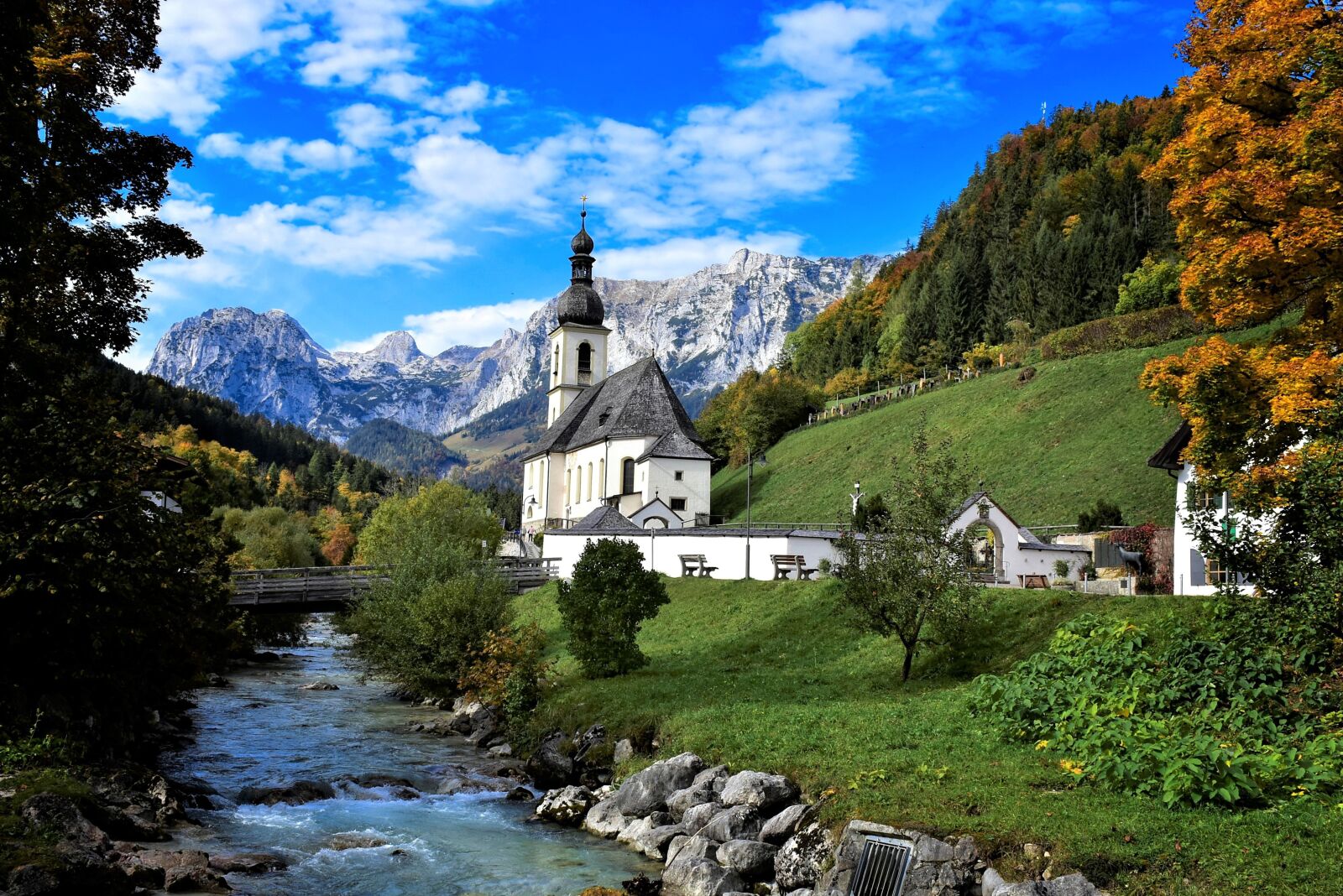 Nikon D7200 sample photo. Church, chapel, ramsau photography