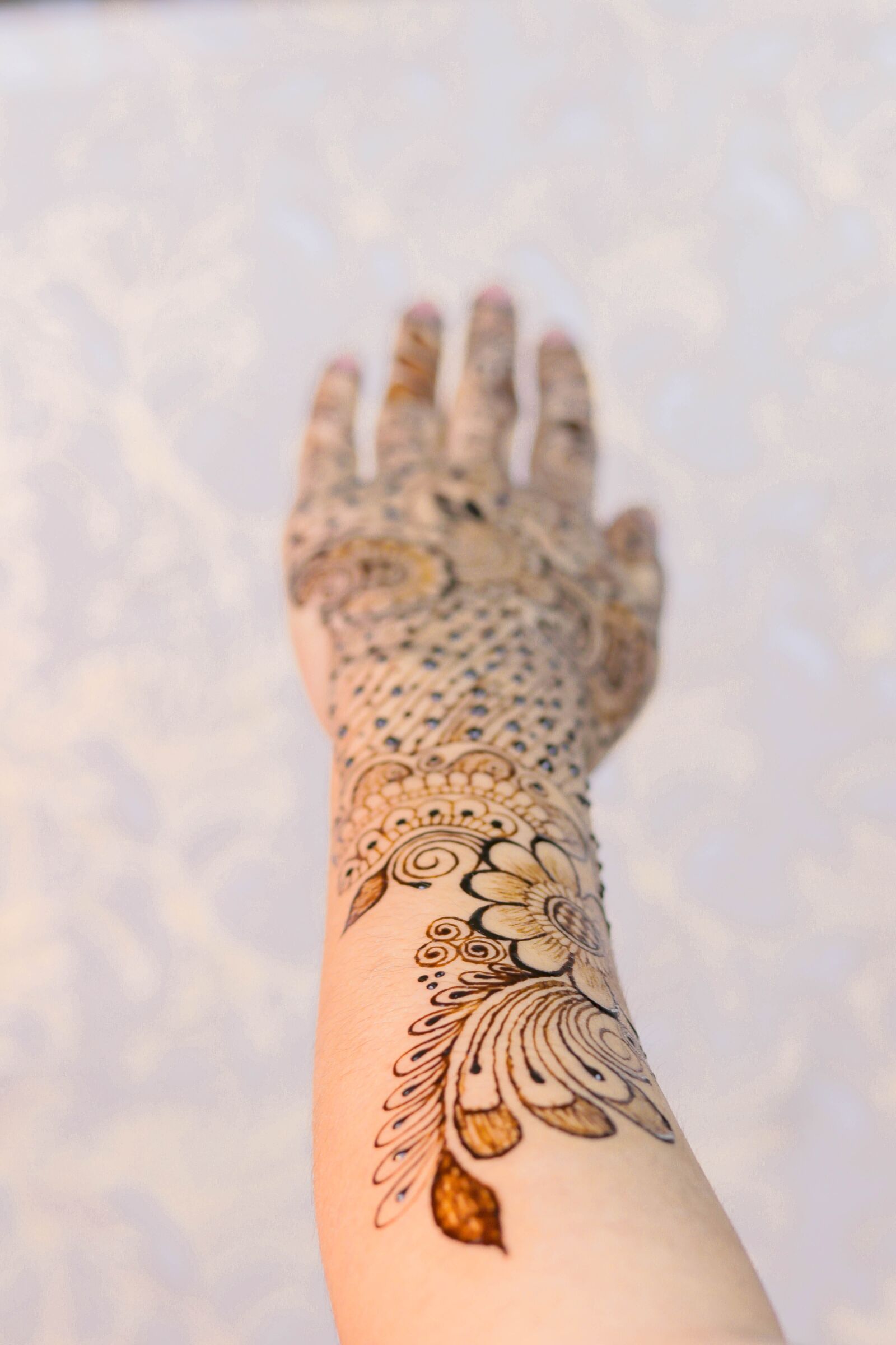 Canon EOS 80D + Canon EF 50mm F1.8 STM sample photo. Henna, bride, wedding photography