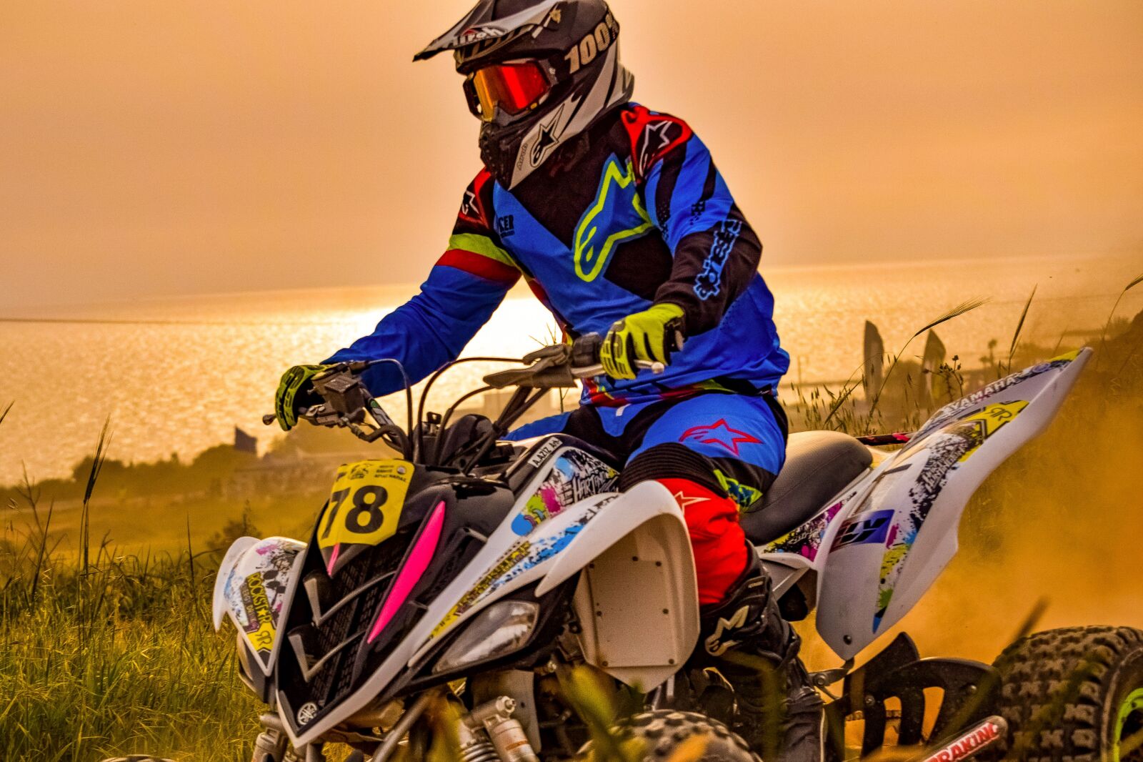 Nikon D3300 sample photo. Motocross, quad, sport photography