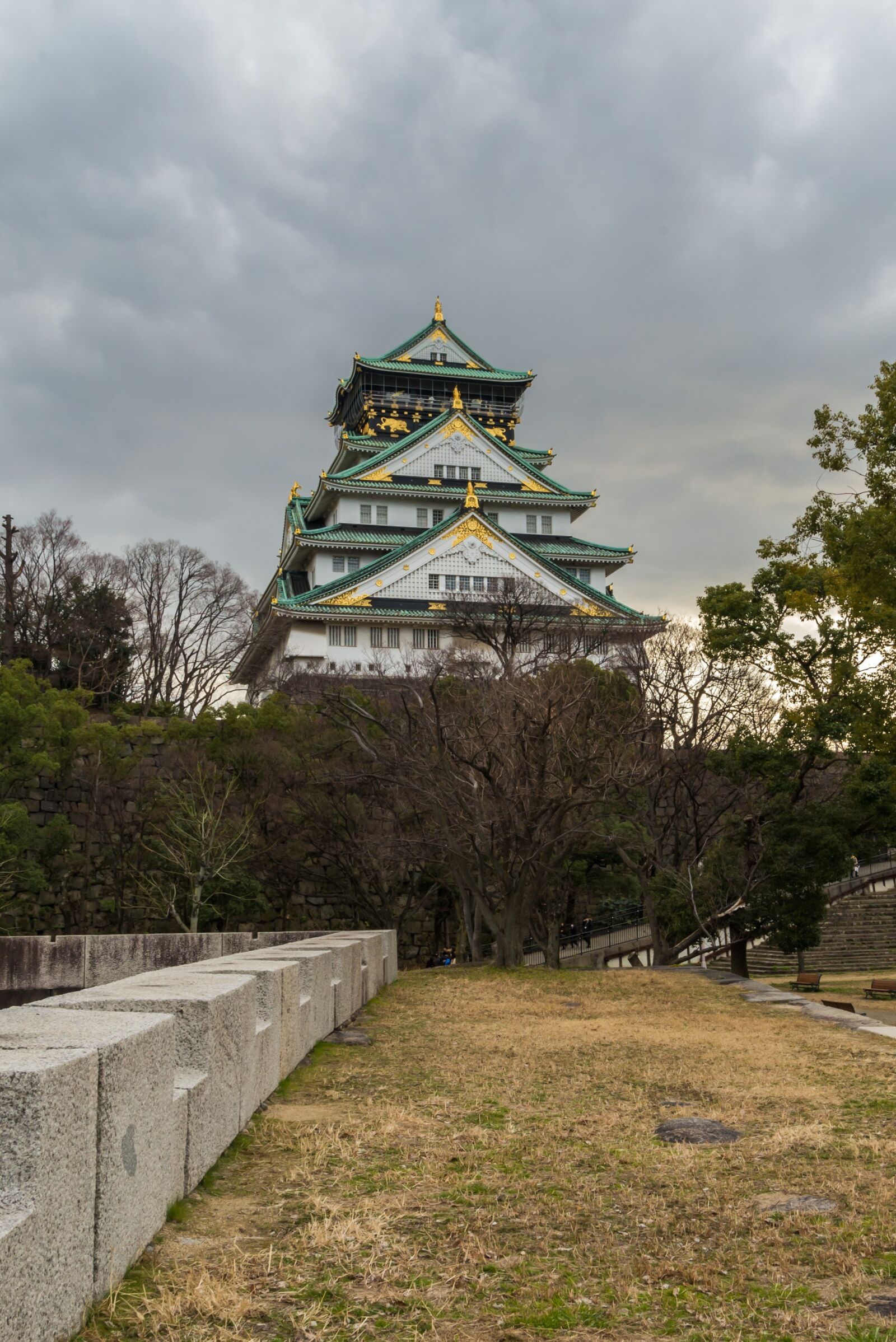 Nikon D610 sample photo. Osaka castle, japan, osaka photography