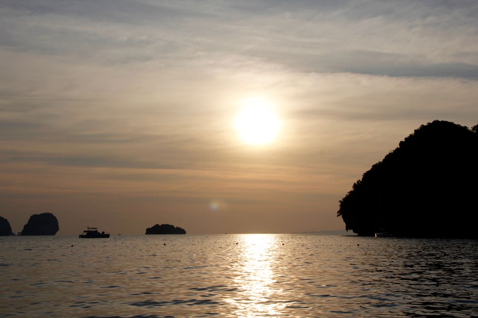 Canon EOS 60D sample photo. Sunset, thailand, rock photography