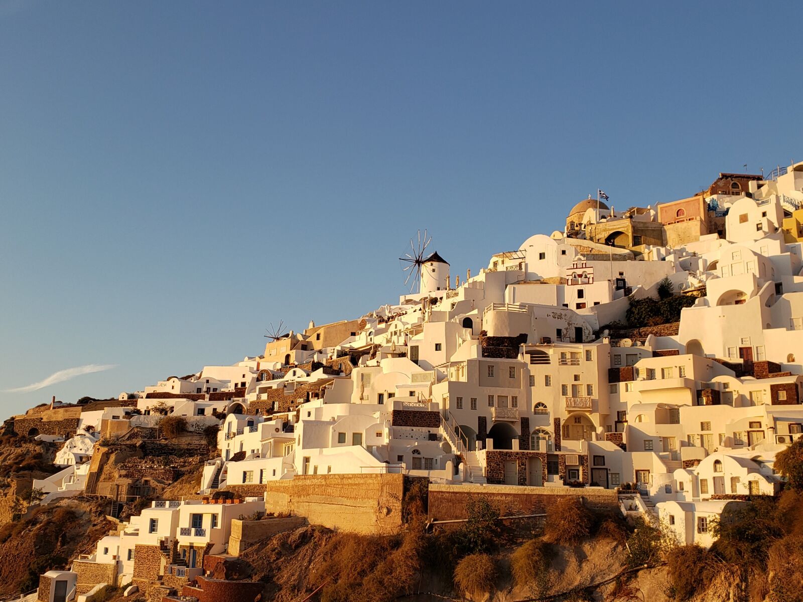 Samsung Galaxy S9+ sample photo. Santorini, greece, island photography