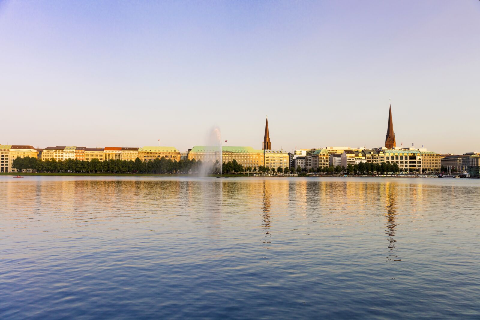 Canon EOS 5DS R sample photo. Hamburg, alster, binnenalster photography