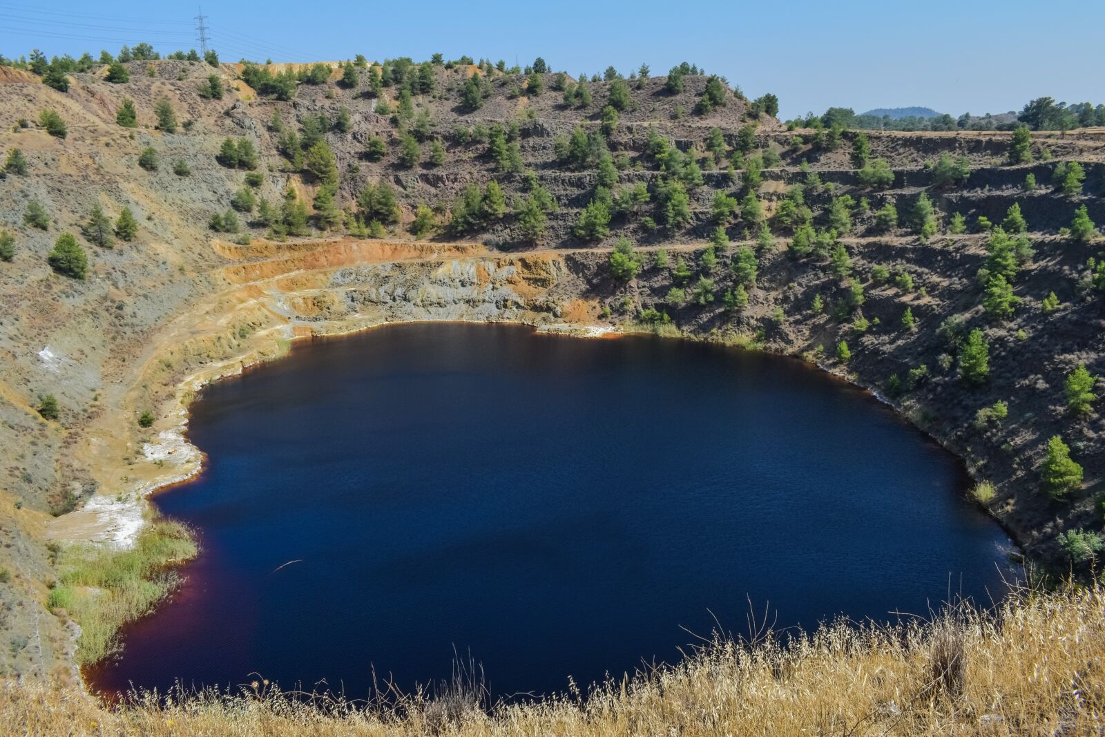 Nikon D3300 sample photo. Acid lake, mine, environment photography