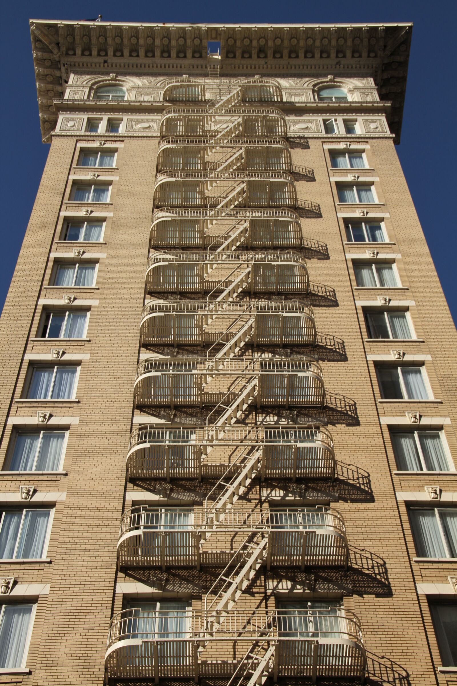 Canon EOS 7D sample photo. Fire escape, staircase, outside photography