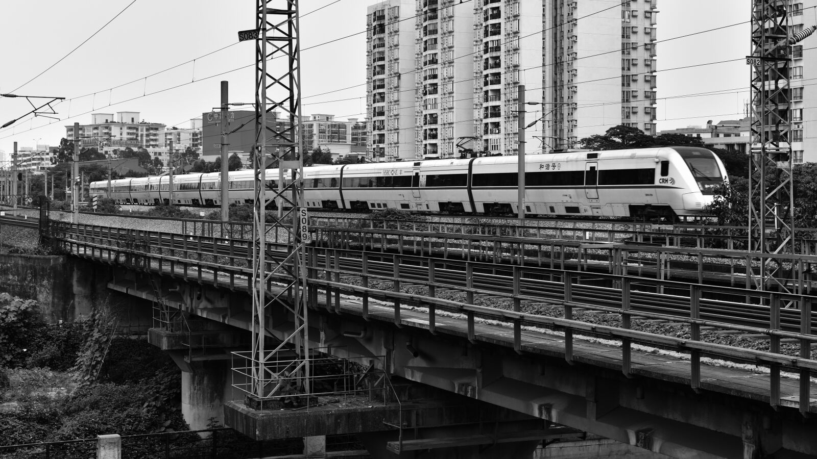 Nikon D810 sample photo. High speed rail, harmony photography