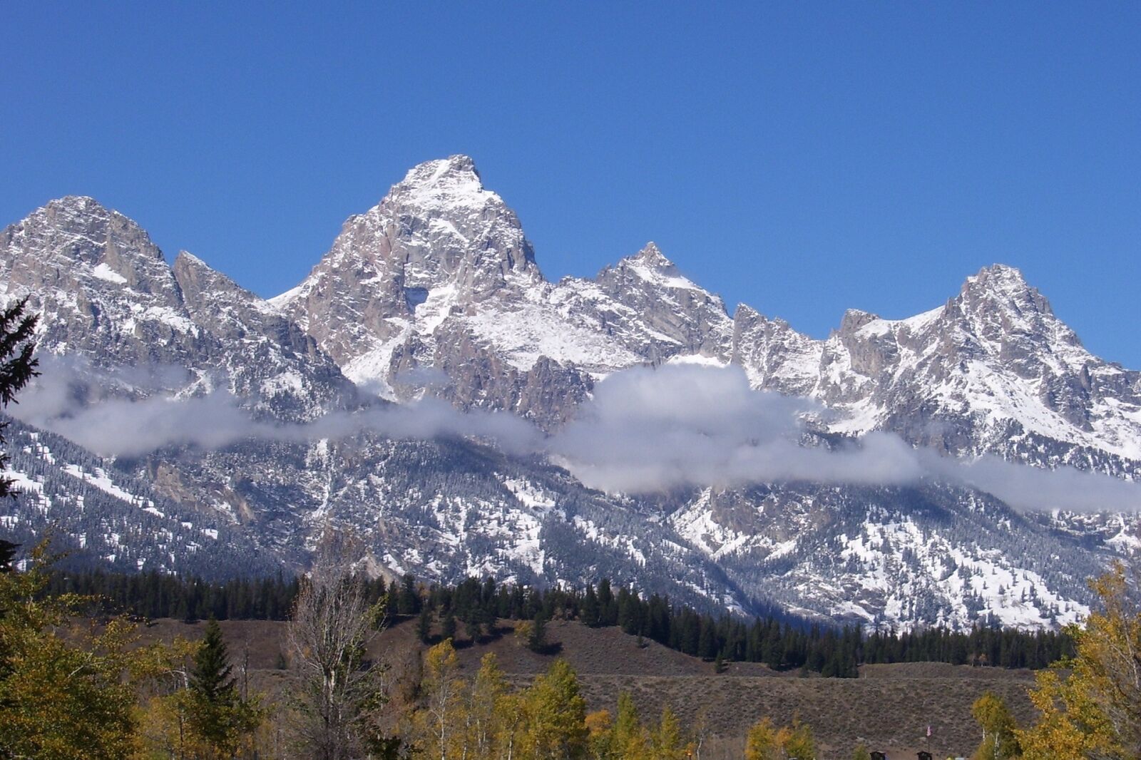 Kodak C340 ZOOM DIGITAL CAMERA sample photo. Grand teton mountains, range photography