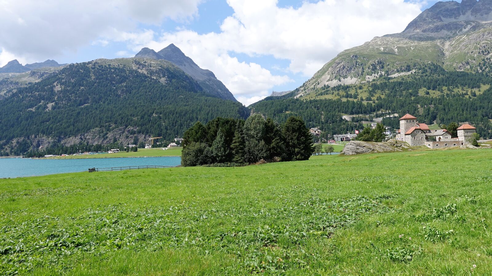 Sony Cyber-shot DSC-RX100 IV sample photo. Engadin, mountains, lake photography