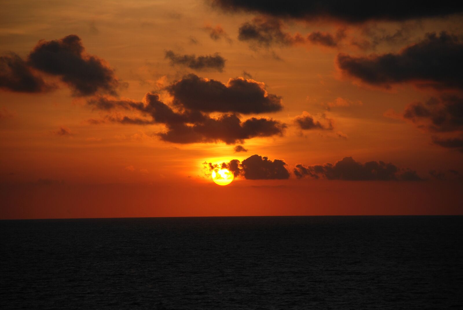 Nikon D80 sample photo. Sunset, sun, evening photography