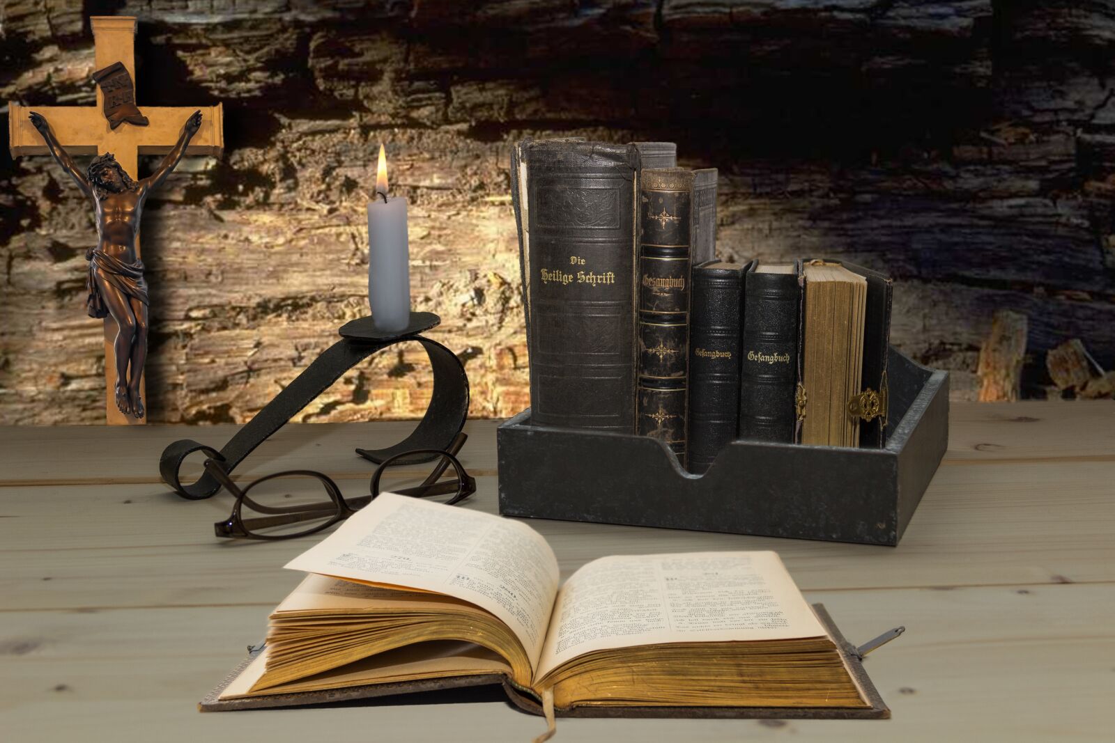 Canon EOS 600D (Rebel EOS T3i / EOS Kiss X5) sample photo. Bible, hymnal, still life photography