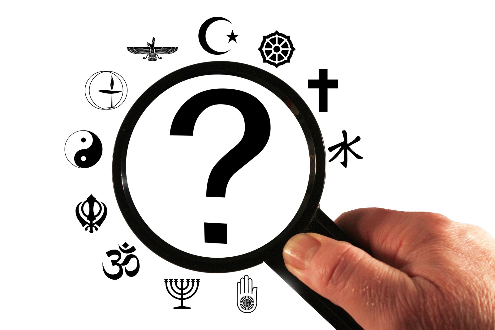 Canon EOS 450D (EOS Rebel XSi / EOS Kiss X2) sample photo. Religion, question mark, analysis photography