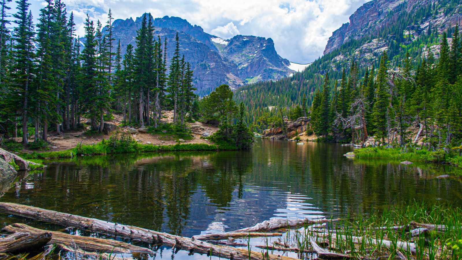 Nikon D3100 sample photo. Lake, rocky mountains, landscape photography