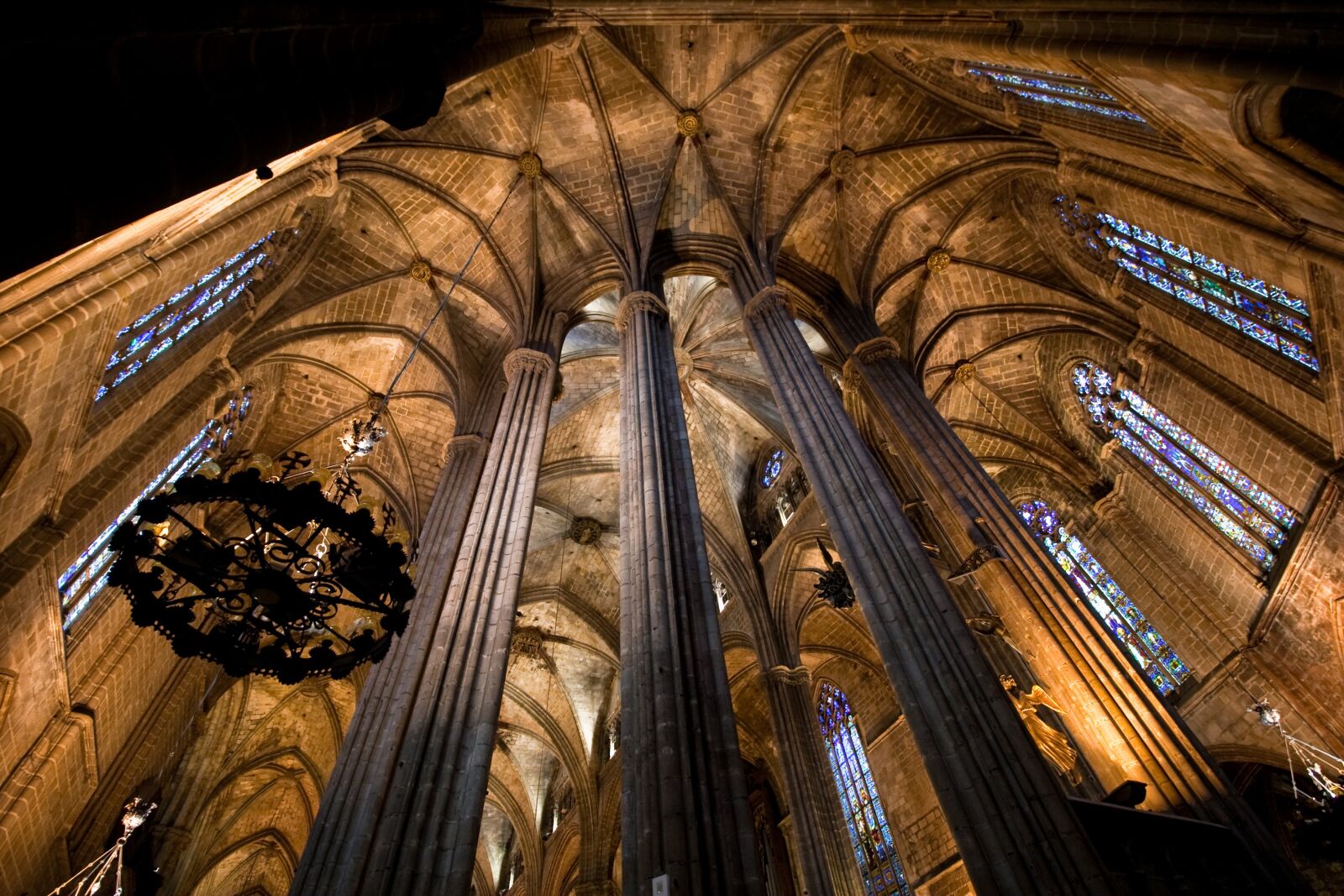Canon EOS 30D sample photo. Barcelona, gothic, cathedral photography